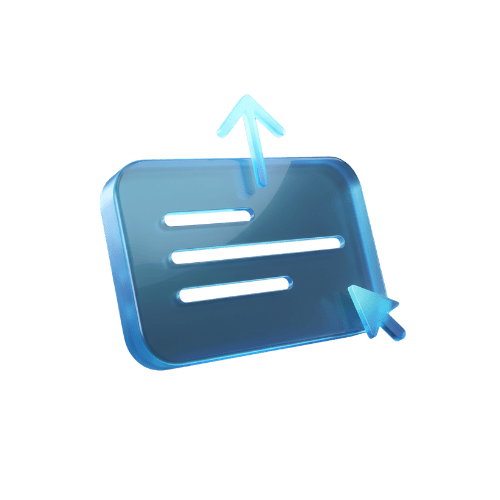 Upload icon for submitting product photos and CAD files for AI listing images